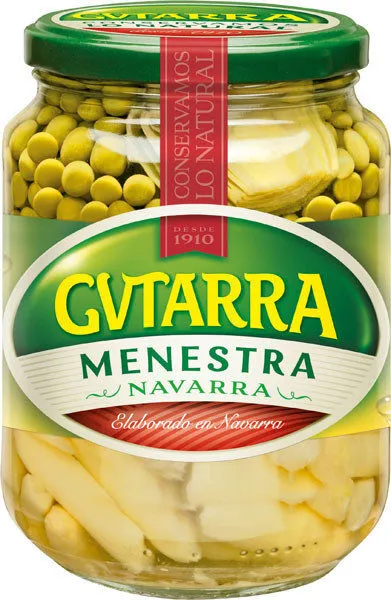 Menestra navarra de verduras