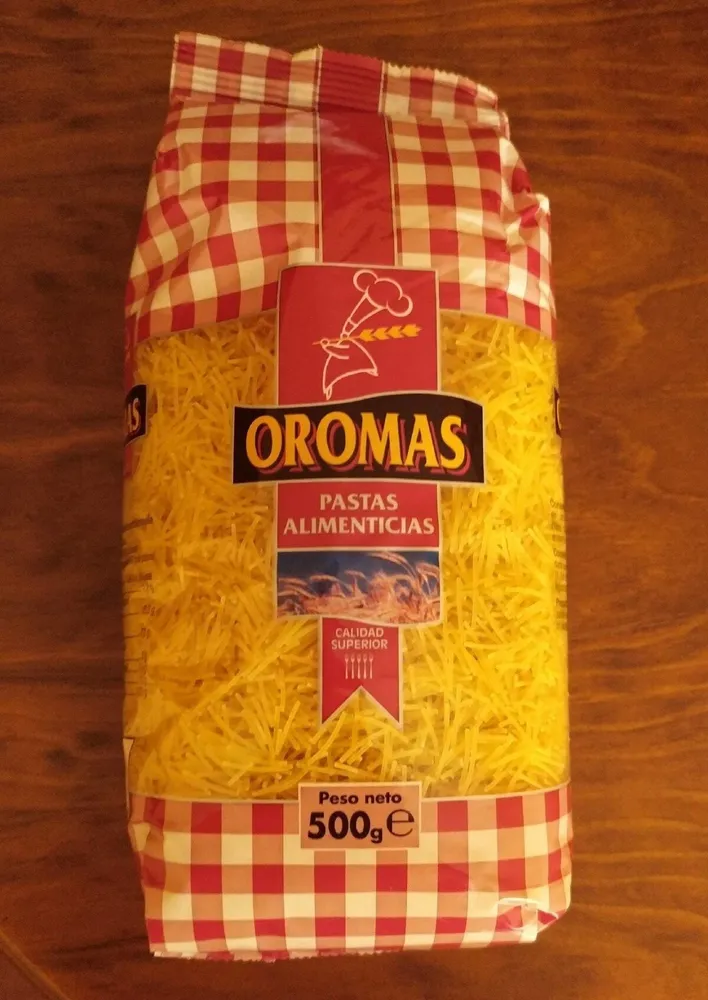 Pastas alimenticias