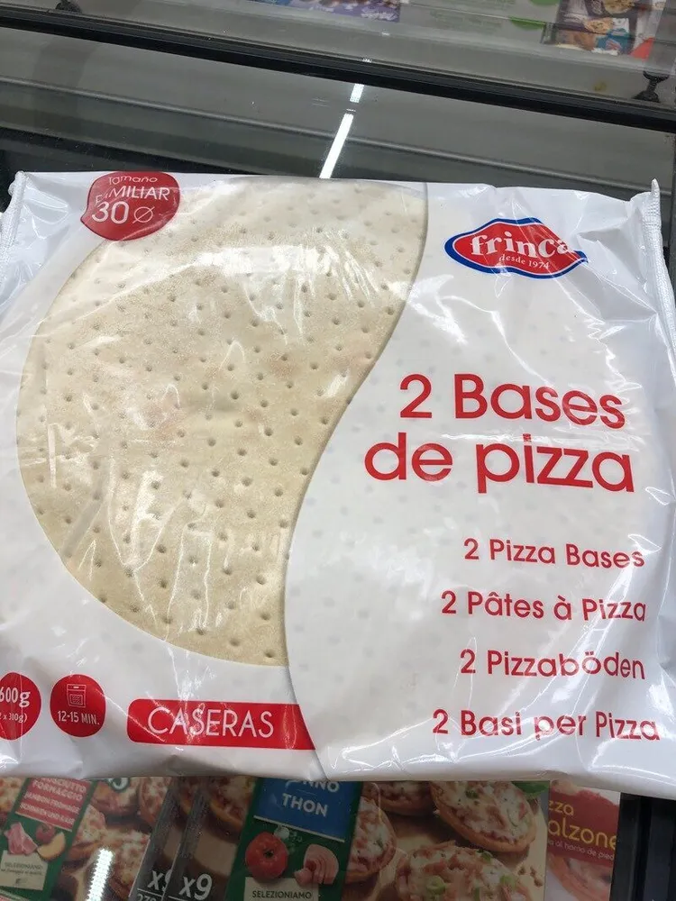 2 bases de pizza