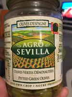 Olives vertes dénoyautées