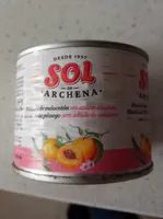 Melocotón en almíbar sin azúcar añadido