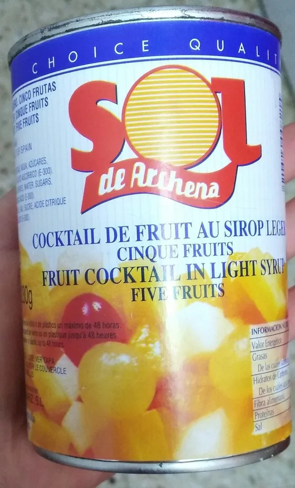 Coctel de fruta