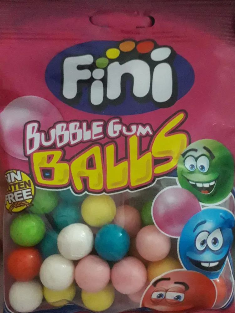 Bubble gum balls