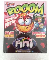 Fini Booom Fraise Gum, Chewing-gum, 200 Pièces