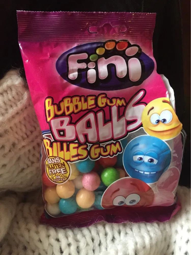 Bubble gum balls
