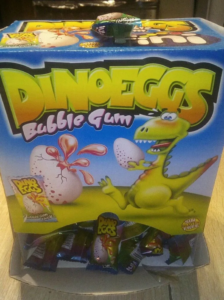Dinoeggs Bubble Gum