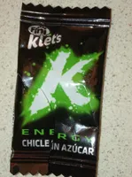 Energy chicle sin azúcar