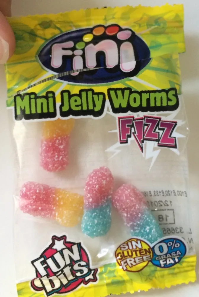 Mini jelly worms