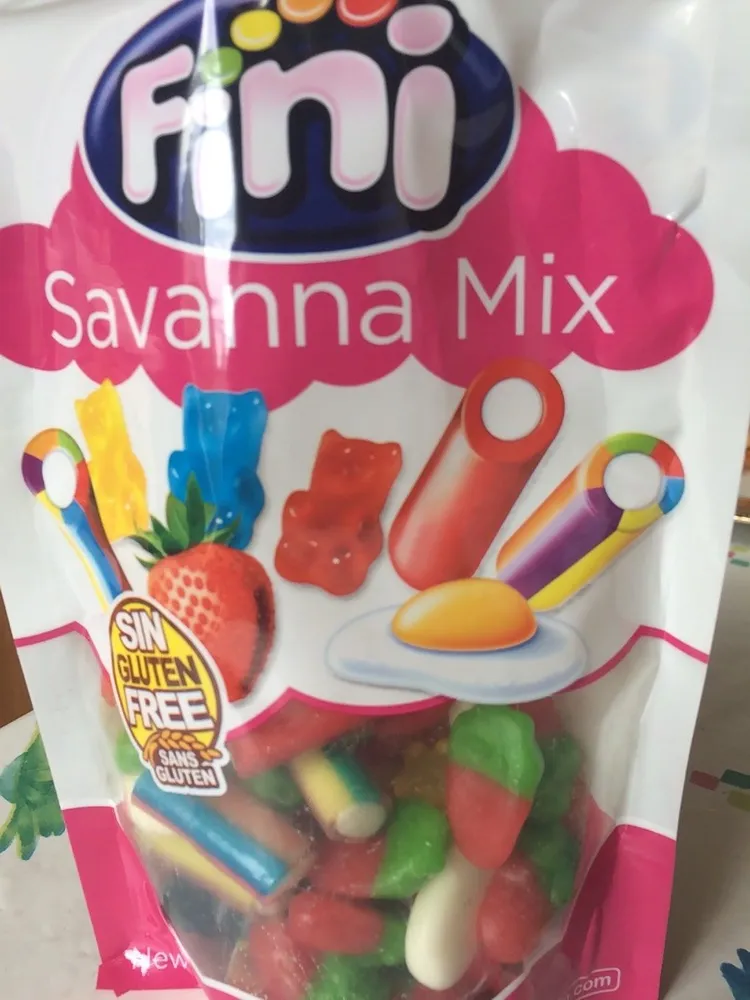 Savanna mix caramelos de goma surtidos sin gluten