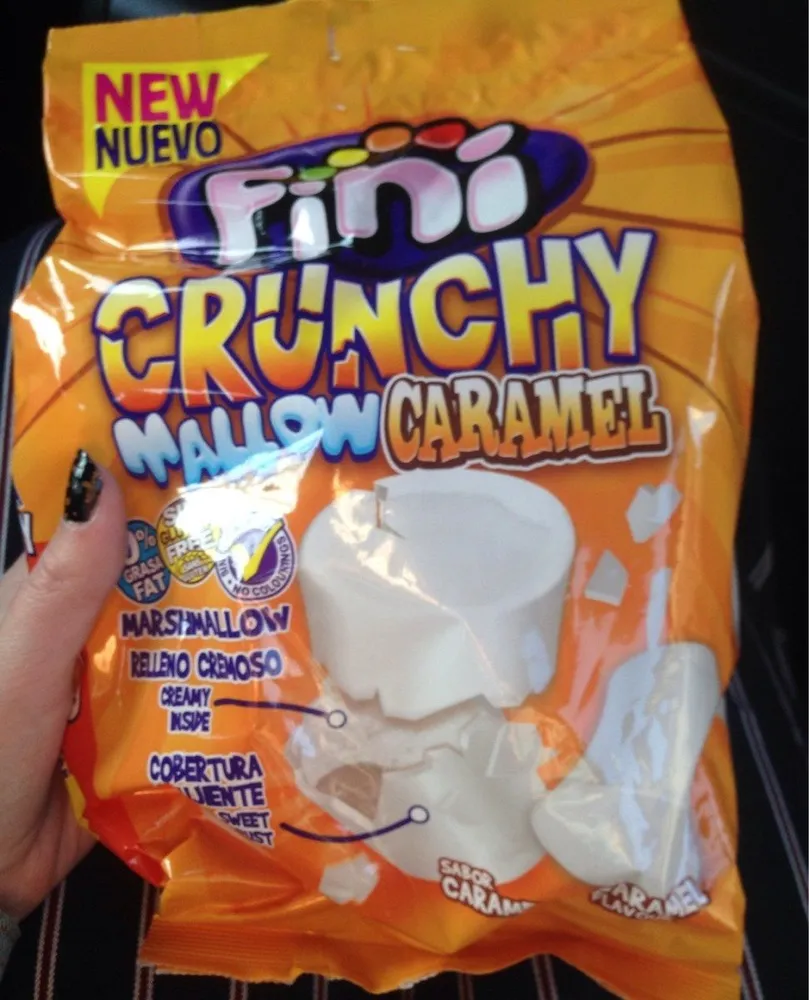 Crunchy mallow caramel