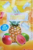 Chicles sabor tropical