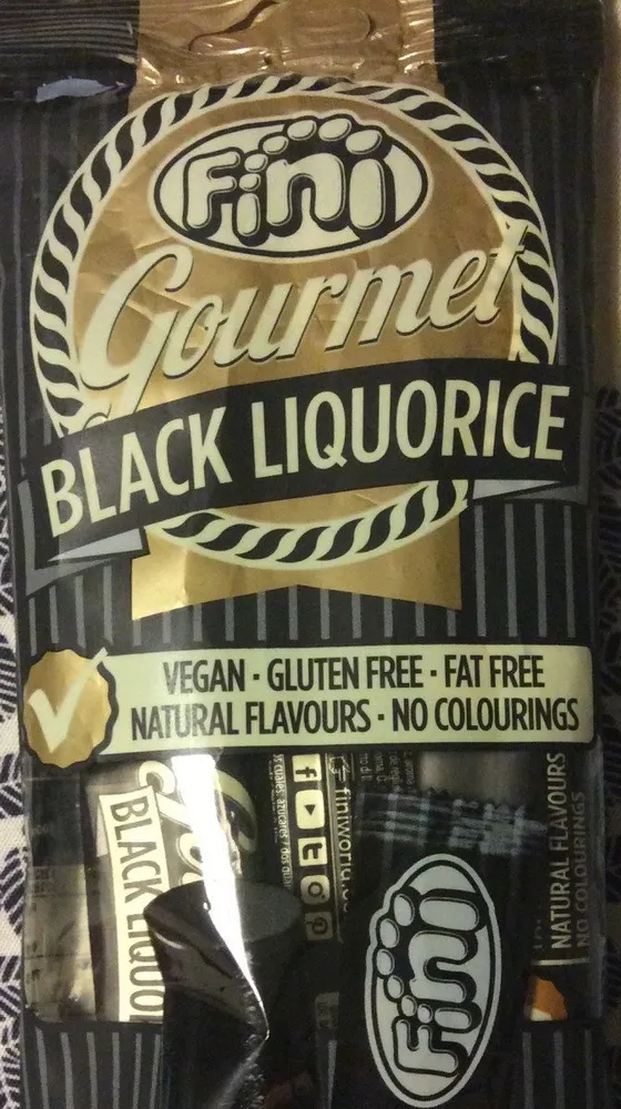 Gourmet black liquorice