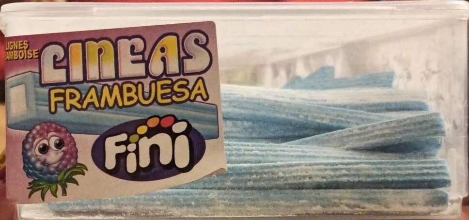 Líneas frambuesa