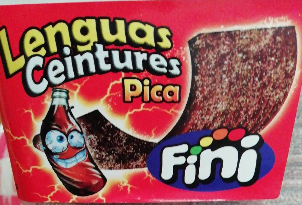 Lenguas ceintures pica (goût cola)
