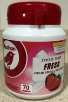 Chicles sabor fresa
