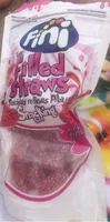 Filled straws