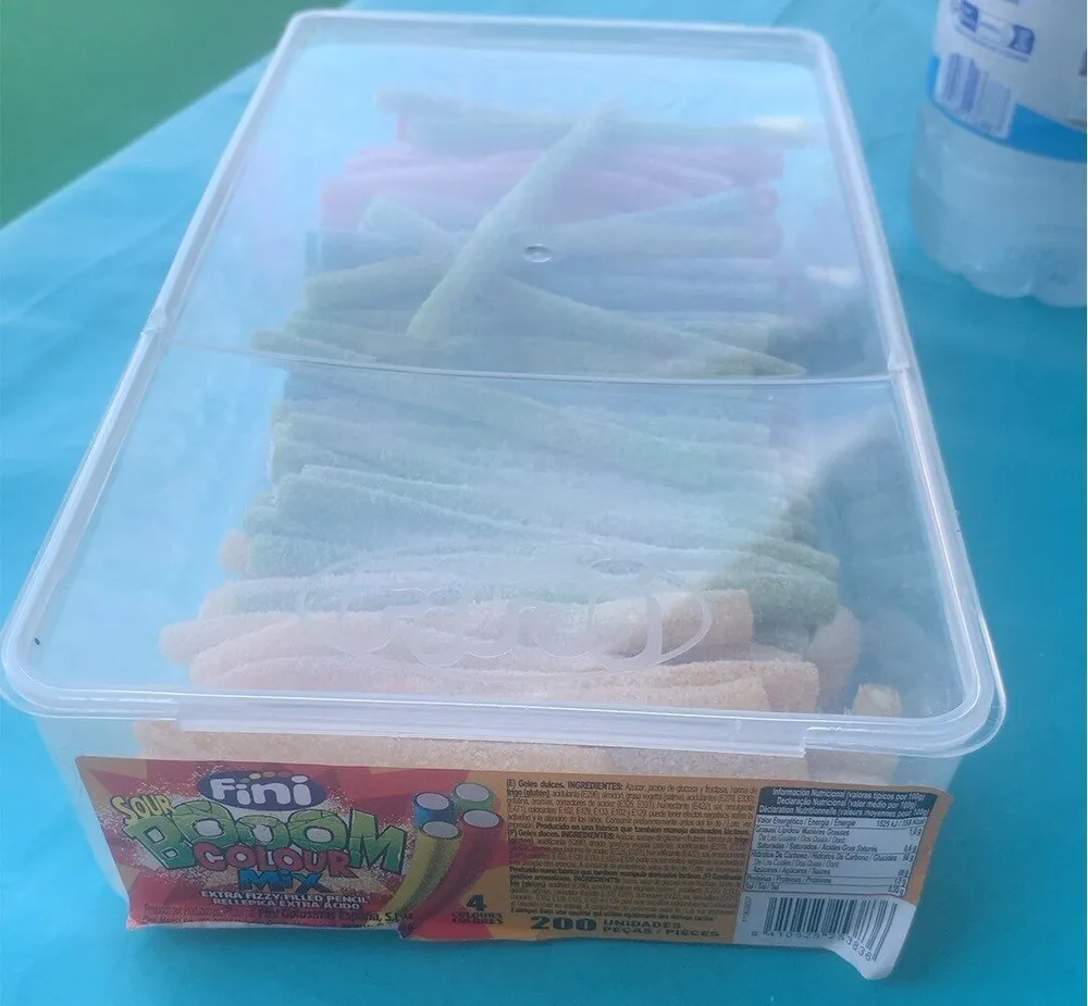 Sour boom colout mix