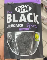 Black liquorice spiros