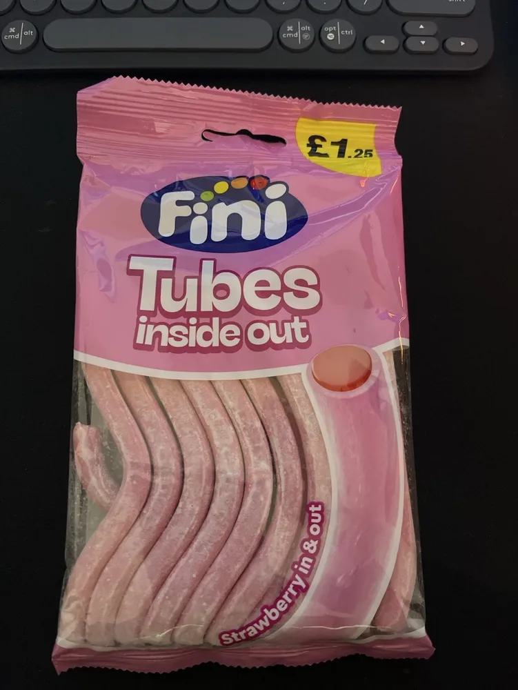 Strawberry Tubes
