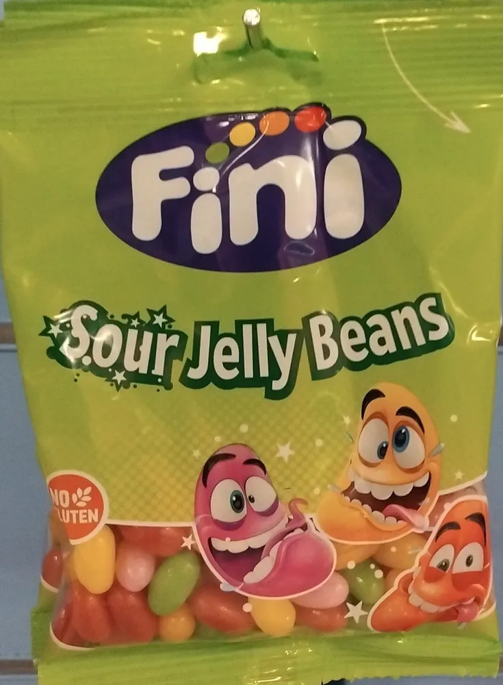 Sour jelly beans