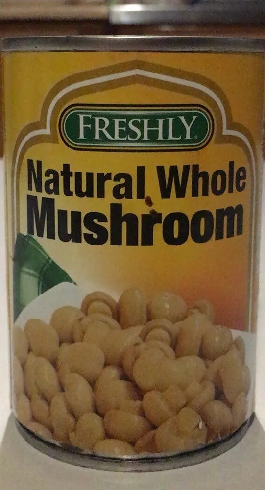 Freshly natural whole mushroom