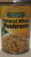 Freshly natural whole mushroom