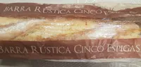 Barra rústica cinco espigas
