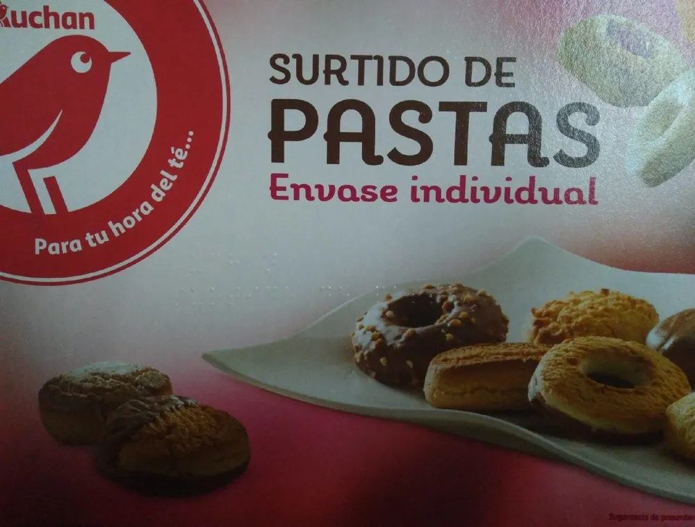 Surtido de pastas