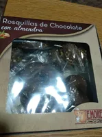 Rosquillas de chocolate con almendra