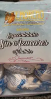 Polvorón de almendra sin azúcar añadido