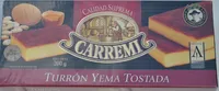 Turrón yema tostada