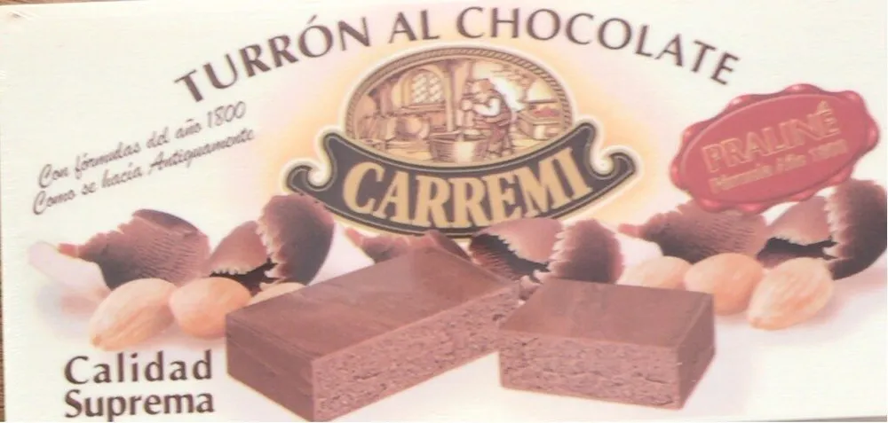 Turron al chocolate