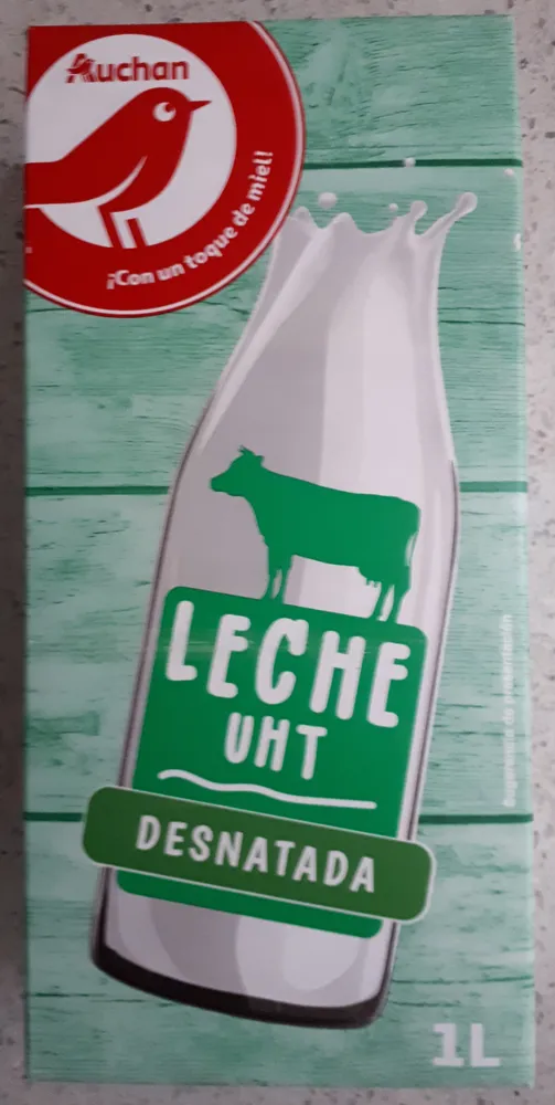 Leche UHT desnatada