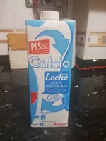 Leche semidesnatada calcio