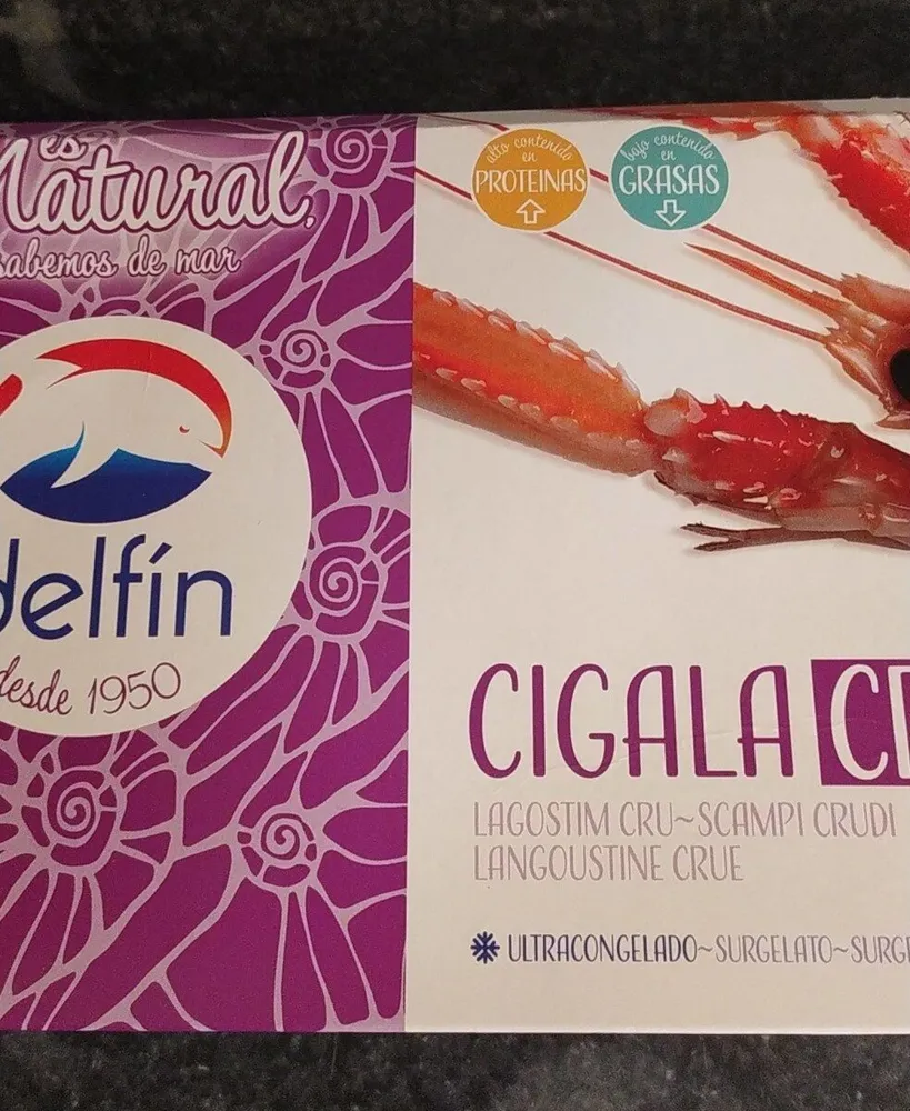 Cigala cruda
