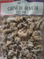 Carne de almeja cocida ultracongelada