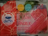 Tronkito de surimi sabor a cangrejo