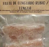 Filete de lenguado rubio