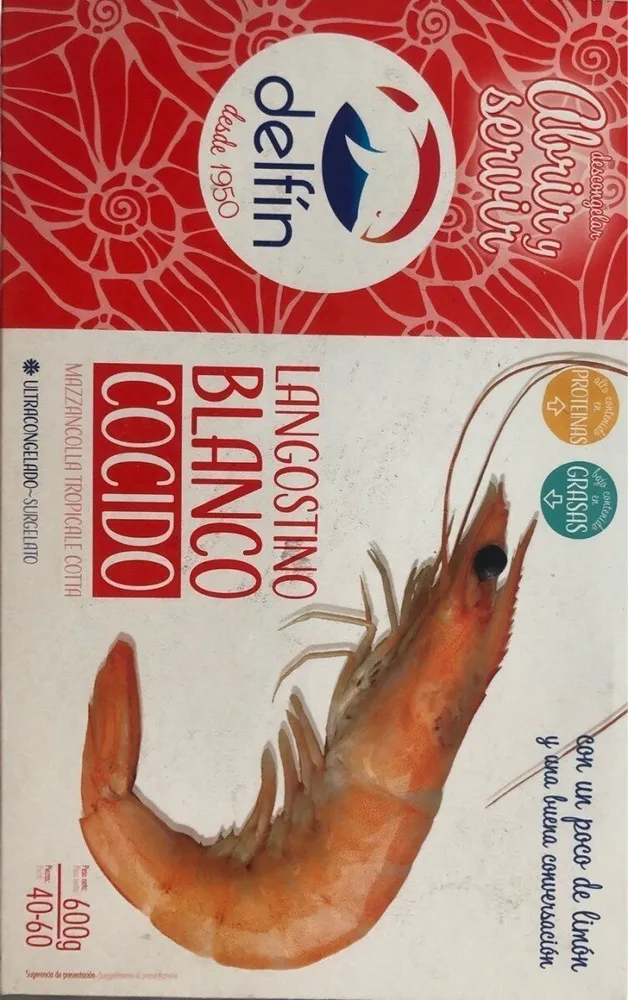 Langostino Blanco Cocido