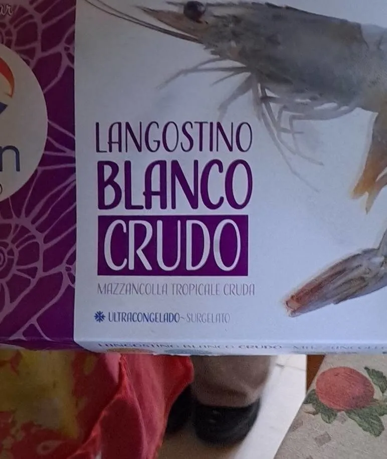 Langostino Blanco crudo