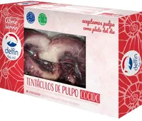 Tentáculos de pulpo cocido