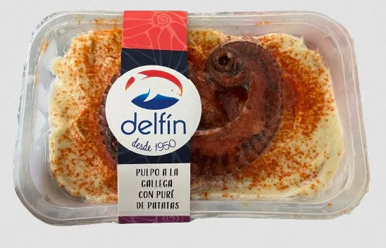 Pulpo a la Gallega con Puré de Patatas