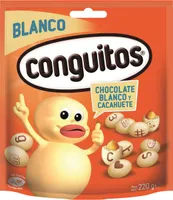 Original cacahuetes recubiertos de chocolate blanco sin gluten