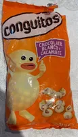 Chocolate blanco y cacahuete