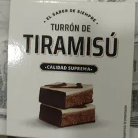 Turrón de tiramisú