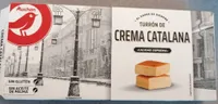 Turrón de crema catalana