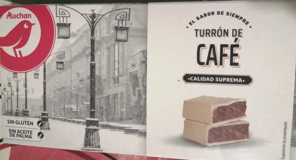 Turrón de café
