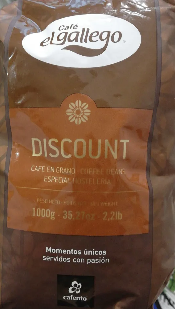 Discount café en grano