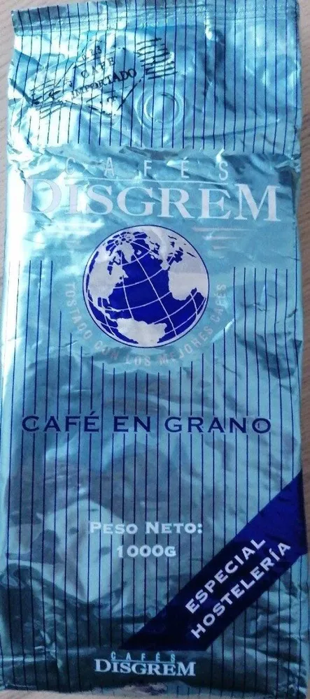 Café en grano. Crema natural