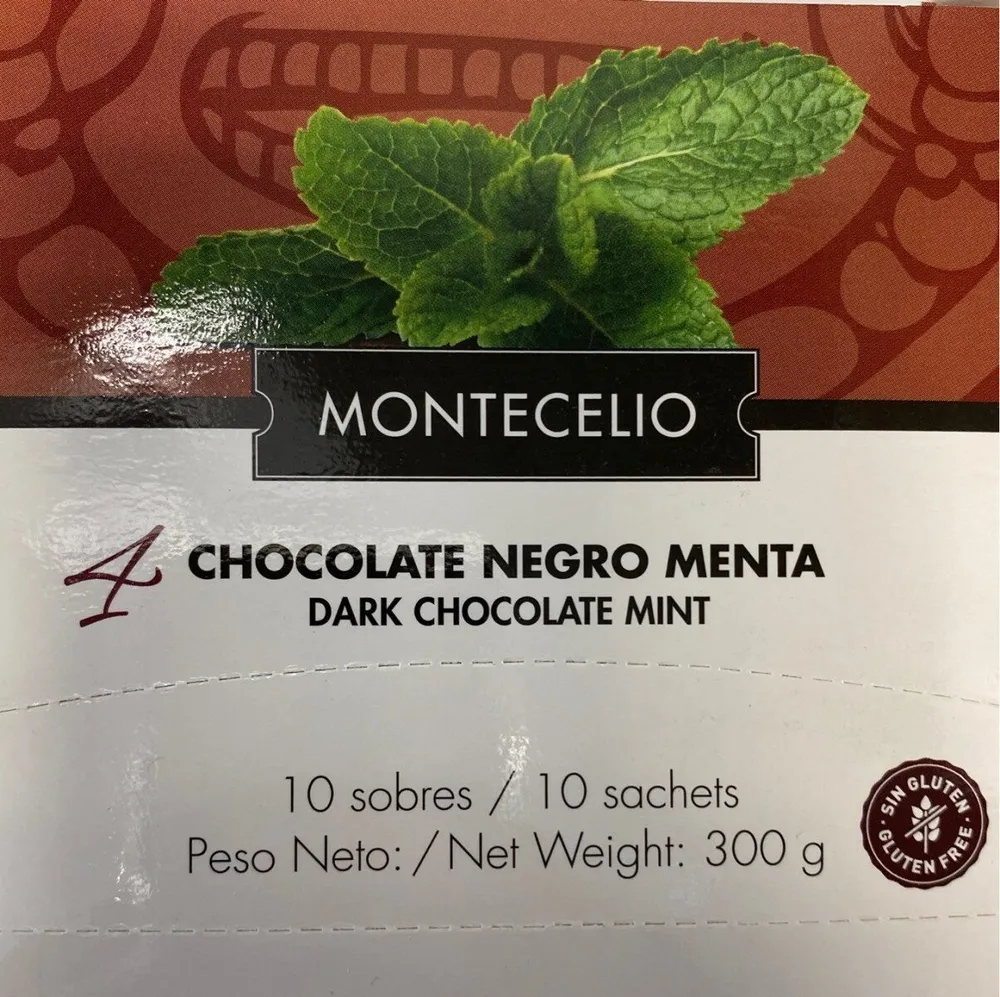 Chocolate negro menta